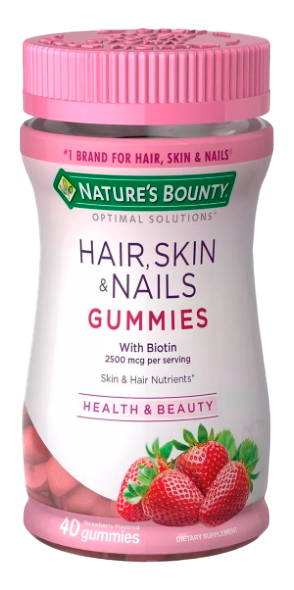Nature's Bounty® Optimal Solutions® Hair, Skin & Nails 40 Gummies